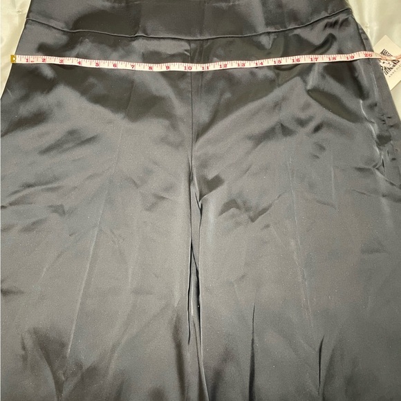 Anne Klein black high rise wide leg pants sz 14 - Picture 8 of 11